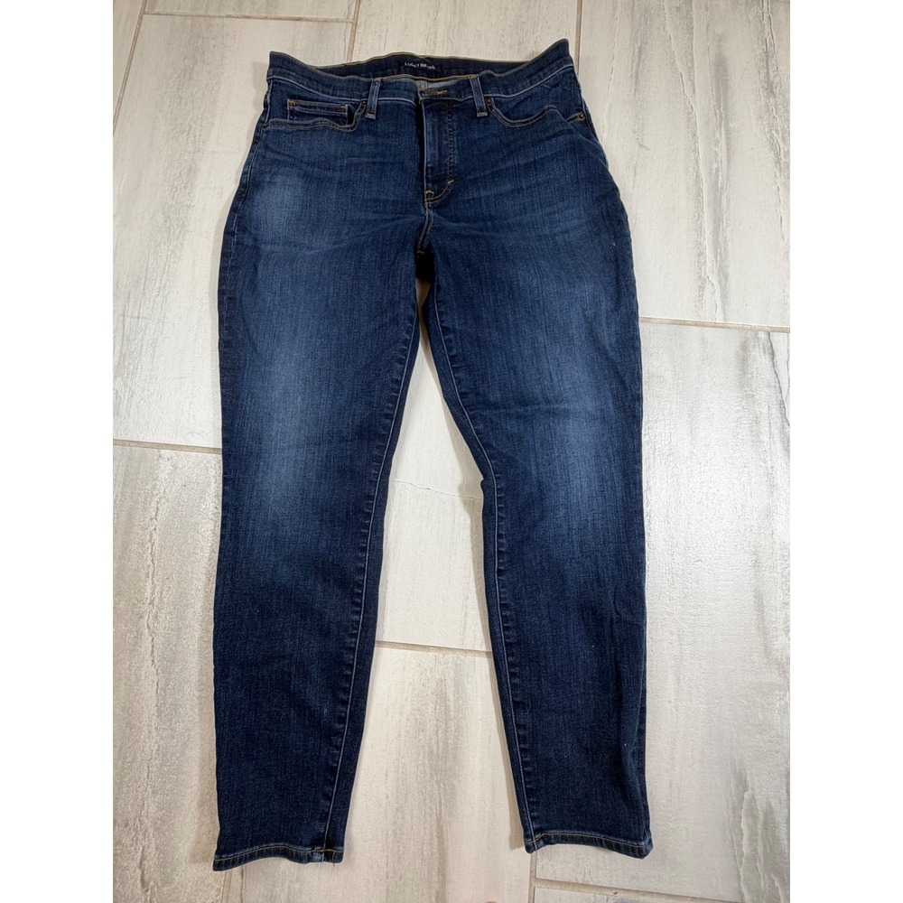Lucky Brand Ava Mid Rise Skinny Jeans Dark Wash Womens W31 L27 7W15238